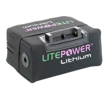 LitePower Lithium 15ah 18 Hole Golf Battery Kit 2 LitePower Lithium 15ah 18 Hole Golf Battery Kit