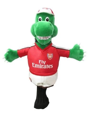 Official Arsenal FC Gunnersaurus Golf Driver Headcover 3 Official Arsenal FC Gunnersaurus Golf Driver Headcover