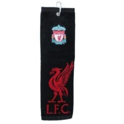 Official Liverpool Football Club Tri Fold Golf Bag Towel
