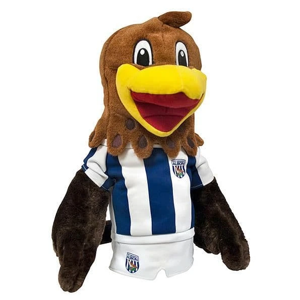 Official West Bromwich Albion FC Mascot Driver Head Cover 3 Official West Bromwich Albion FC Mascot Driver Head Cover