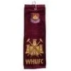 Official West Ham United FC Tri Fold Golf Bag Towel -Golf Cart Parts Store official west ham united fc tri fold golf bag towel 11193 p