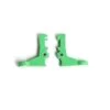 Terrain Frame Clip - Pair (Green) -Golf Cart Parts Store terrain frame clip pair green 14065 p